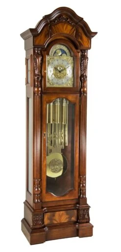 10953-N91171 - Hermle Anstead Grandfather Clock In Cherry