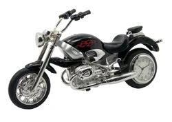 C3307BK - Black Miniature Motorcycle Clock 1 C3307BK - Black Miniature Motorcycle Clock