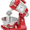 CK135RD - Red Mixer Mini Clock
