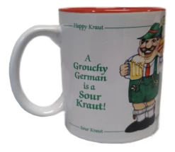 CM-450 - Grouchy German Coffee Mug