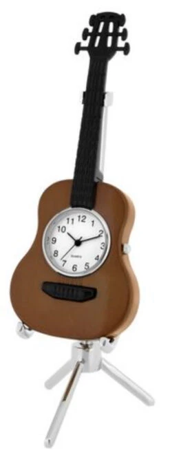 C127BR - Acoustic Guitar Mini Clock