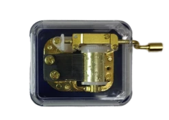 Hand Crank Mechanical Music Boxes - Wide Variety Of Songs To Select From!