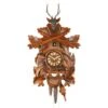 KU1621ex - One Day Dead Animal Hunter Cuckoo Clock