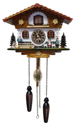 KU4270QM - Quartz Musical Chalet With Heidi & Family