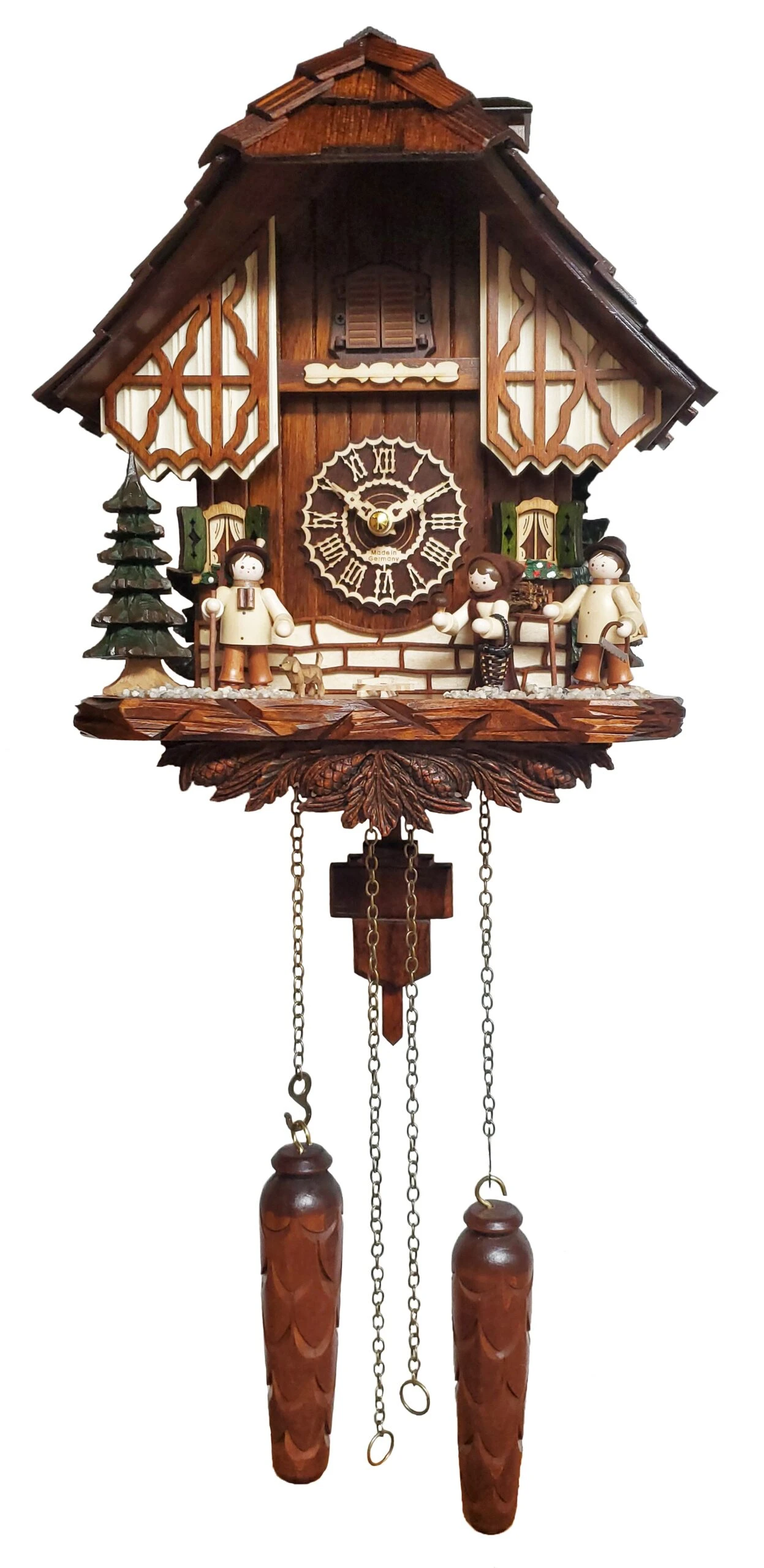 KU4274QM - Quartz Musical Chalet With Erzgebirge Scene 1 KU4274QM - Quartz Musical Chalet With Erzgebirge Scene