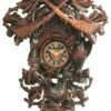 KU82613 - 8 Day Deluxe Carved Hunter's Trophy Cuckoo Clock