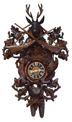 KU82615 - 8 Day Cuckoo With Dead Animal Hunter Deluxe