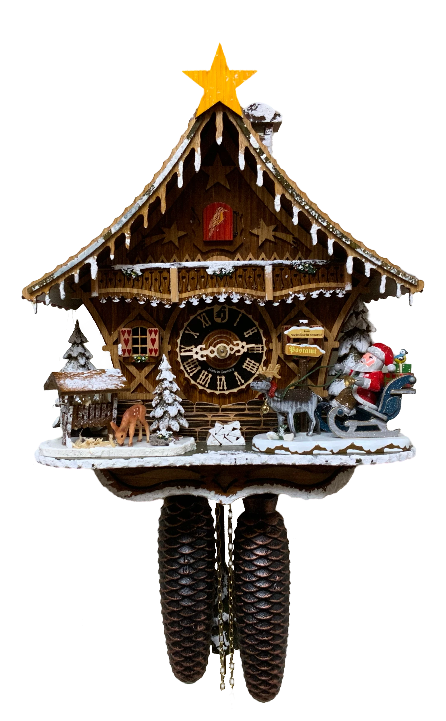 KU8706 - 8D/2W Chalet With Christmas Motif 1 KU8706 - 8D/2W Chalet With Christmas Motif