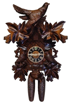 KU87234 - 8 Day Nesting Birds Cuckoo Clock