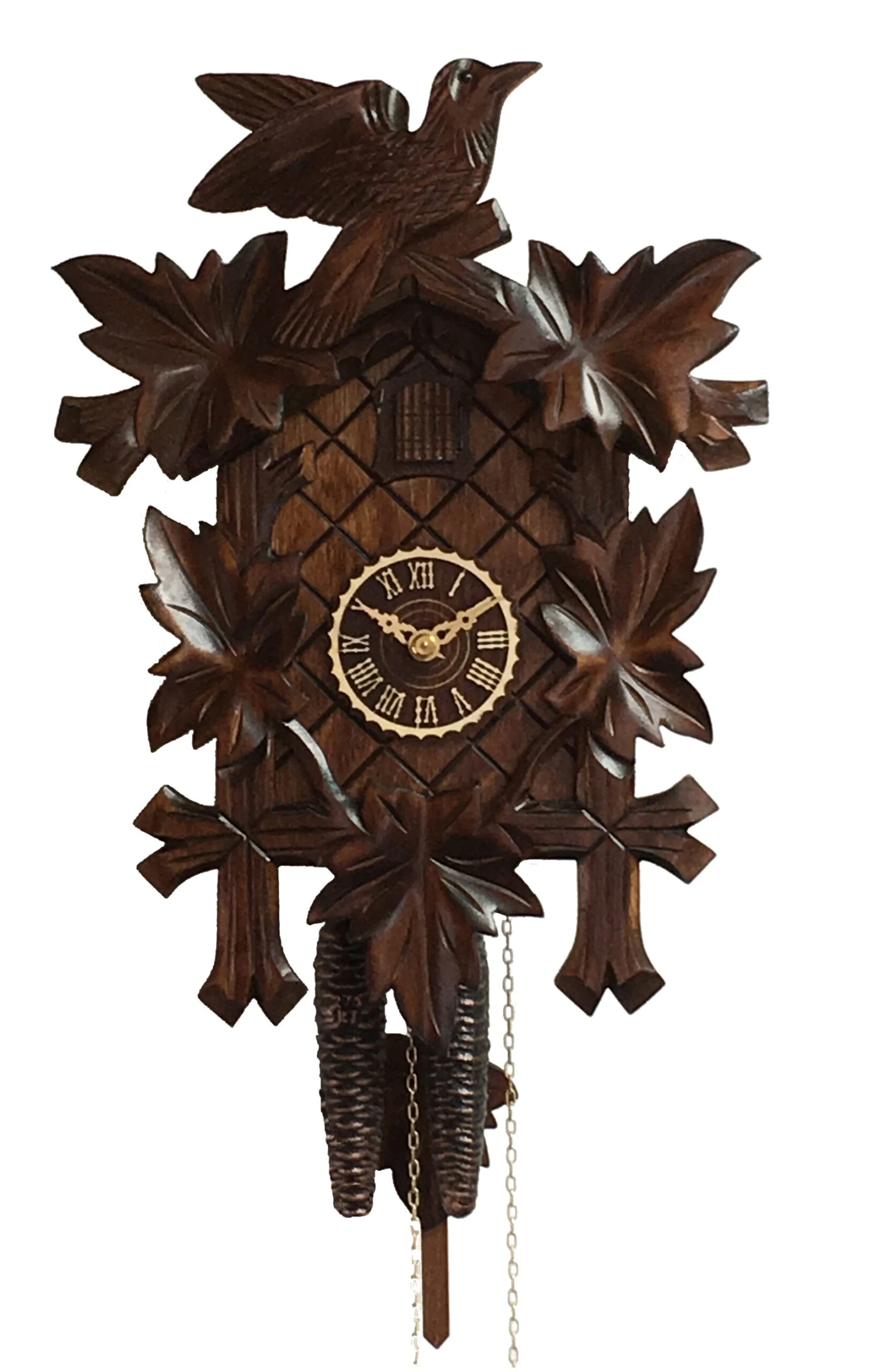 KU11003 - 1 Day 5 Leaf 1 Bird Cuckoo Clock 1 KU11003 - 1 Day 5 Leaf 1 Bird Cuckoo Clock