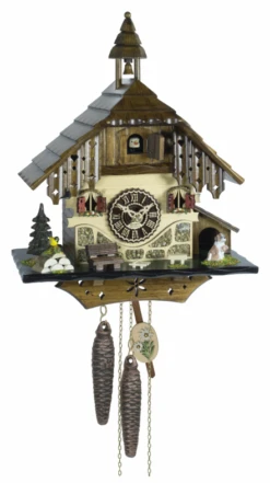 KU1518 - 1 Day Chalet Cuckoo With Dog & Bench