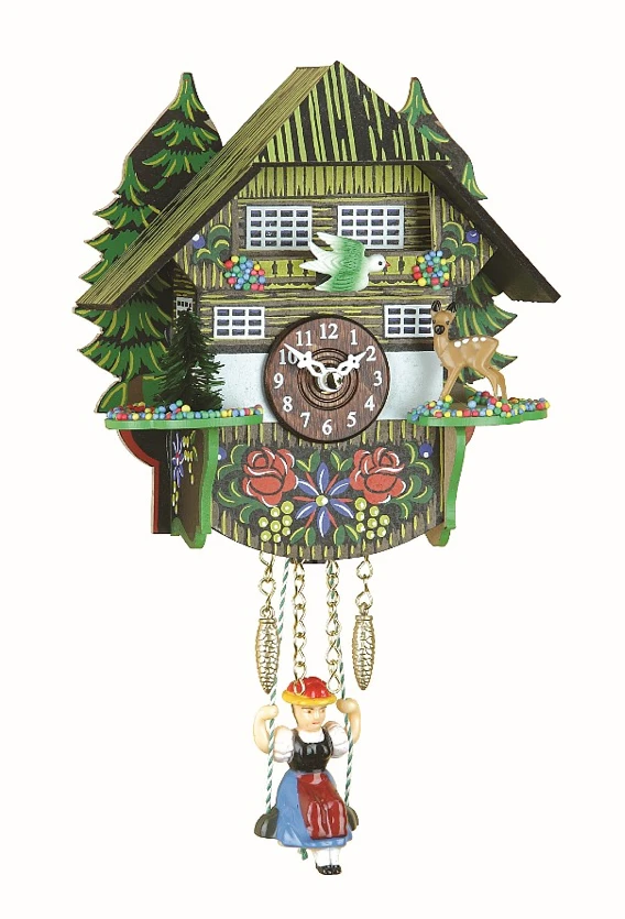 2023SQ - Novelty Chalet W/ Deer & Tree 1 2023SQ - Novelty Chalet W/ Deer & Tree