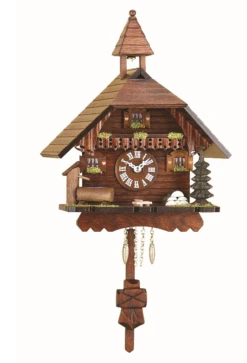 2034PQ - Novelty W/ Tree & Wood Pile