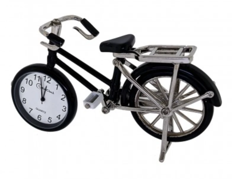 C019 - Old Style Bicycle Miniature Clock 1 C019 - Old Style Bicycle Miniature Clock