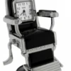 C1191BK - Barber Chair Miniature Clock - Black