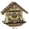 2064PQ - Novelty Chalet (Natural) With Deer & Tree