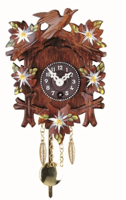 20PE - Novelty Key Wind With Painted Flowers