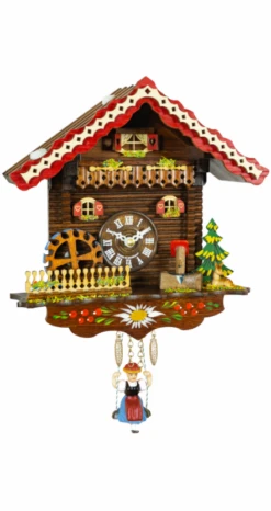 280SQ - Novelty Chalet With Turning Water Wheel