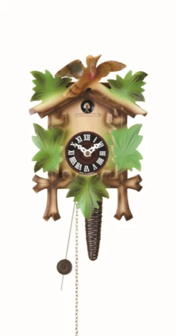 619 Bunt - 1 Weight Quarter Call Painted Clock