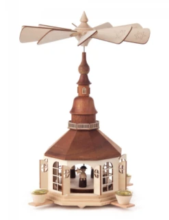 085/274 - Seiffen Church Themed Pyramid