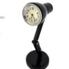 C1232 - Black Desk Lamp Miniature Clock
