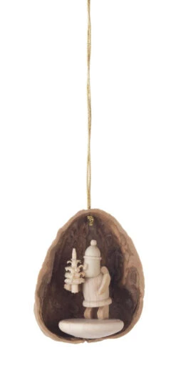 199/415 - Nutshell Ornament With Santa