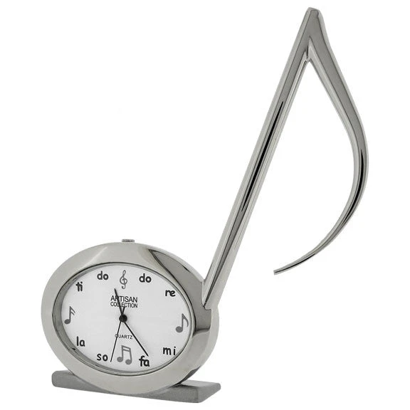 C1009S - Music Note Miniature Clock 1 C1009S - Music Note Miniature Clock