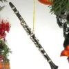 OBCL - 6.25" Black Clarinet Ornament