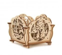 H15/91 - Snowman And Reindeer Candle Holder Kit