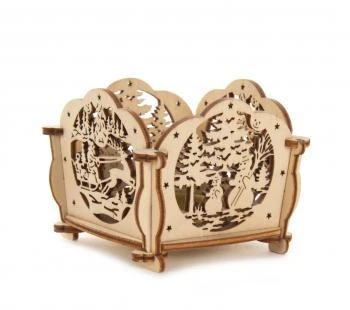 H15/91 - Snowman And Reindeer Candle Holder Kit 1 H15/91 - Snowman And Reindeer Candle Holder Kit