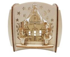 201/284/3 - Tealight Holder With Dresden Church