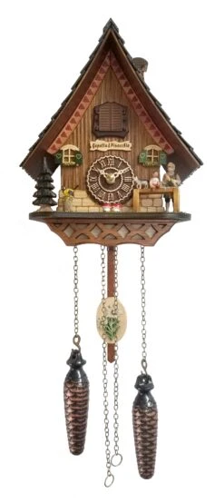 KU4251QM - Quartz Musical Cuckoo With Gepetto And Pinocchio