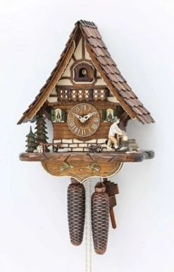 KU816EX - 8 Day Chalet Cuckoo Clock