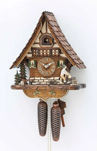 KU816EX - 8 Day Chalet Cuckoo Clock 1 KU816EX - 8 Day Chalet Cuckoo Clock