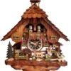 KU6233M - 1 Day Musical Hug & Kiss Chalet Cuckoo Clock