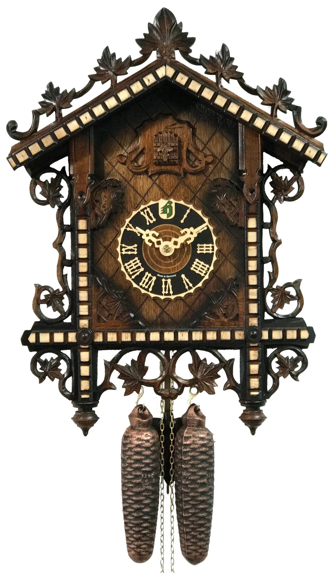 KU82285 - 8 Day Railroad Style Cuckoo 1 KU82285 - 8 Day Railroad Style Cuckoo