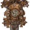 KU83654 - 8 Day Cuckoo Carved Hunter Style With Bird Top