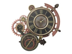 Steampunk Astrolabe Wall Clock